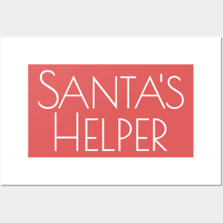 Santa's Helper Posters and Art